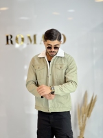 کاپشن کتان داخل خز Max صدری