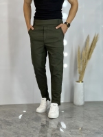 شلوار مام فیت کلاسیک Nm سبز