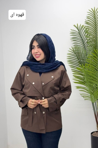 بارانی پرچی4دکمه