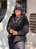 کاپشن سیلیکونی زیپ مخفی