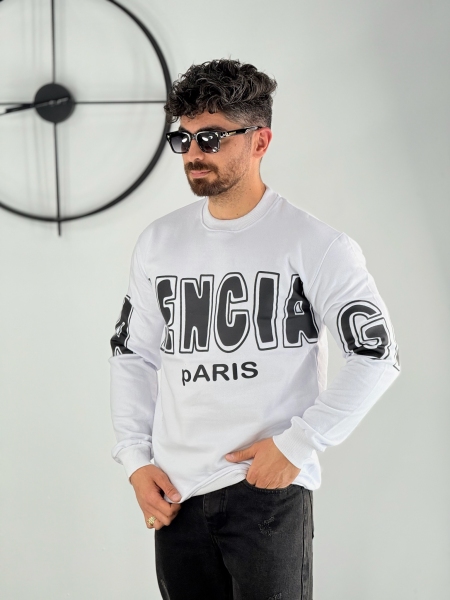 دورس 3 نخ چاپی بلن سفید