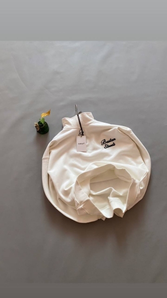 دورس نیم زیپ داخل کرک دار صد در صد پنبه سه نخ گرم بالا