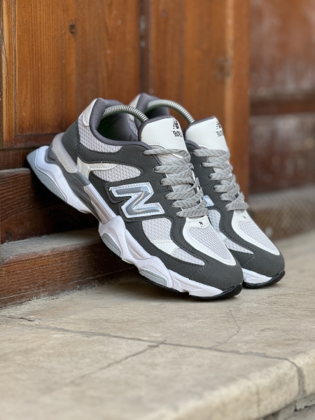 کتونی نیوبالانس 9060 دو تیکه جدید طوسی سیر سفید