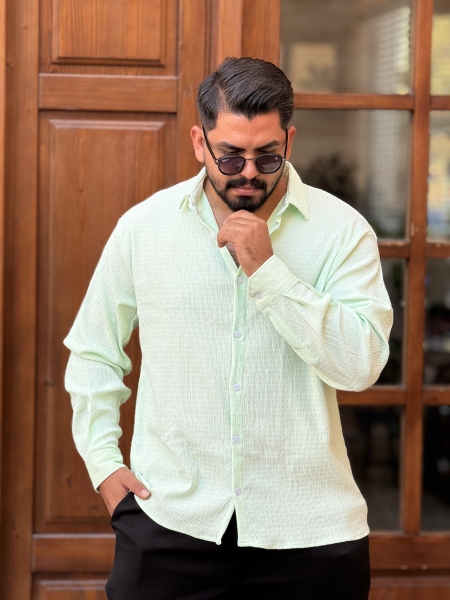 پیراهن بوکله پسته ای