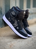 کتونی جردن وان LV مشکی تمام