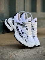 کتونی لژدار نایک سفید مشکی