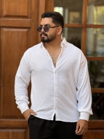 پیراهن بوکله سفید