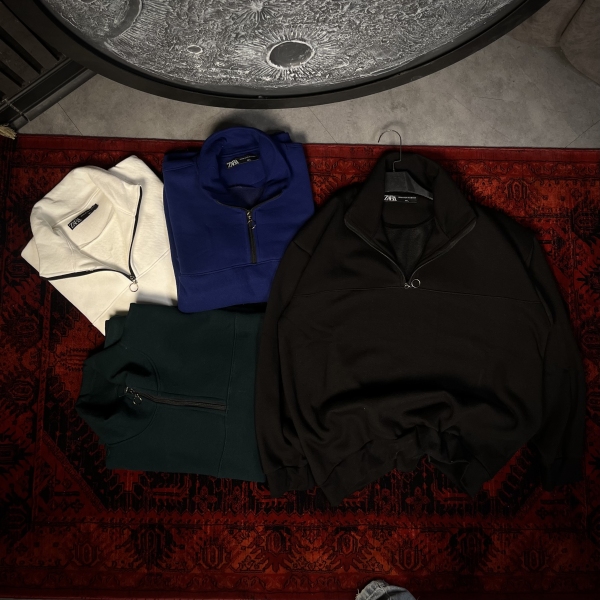 نیم زیپ دورس 3 نخ پنبه داخل کرک ( بسته 16 عددی ) هر عدد 600 تومان