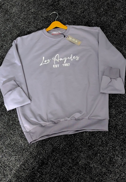 دورس دو نخ پنبه چاپی مردانه رنگ طوسی