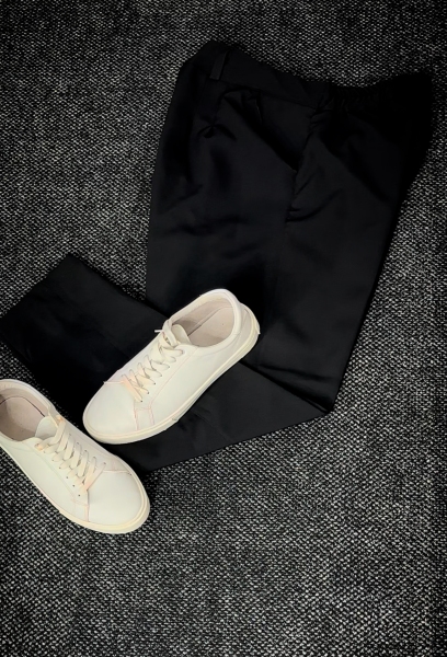 شلوار مام فیت مازراتی مردانه مشکی