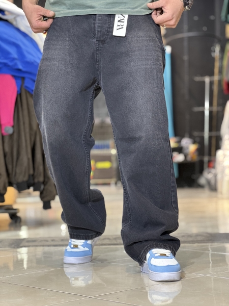 شلوار بگ شلوار نیم بگ شلوار خفن(دودی رادو دار)