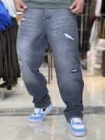 شلوار بگ شلوار نیم بگ شلوار خفن(دودی رادو دار)