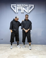 ست هودی شلوارک مشکی