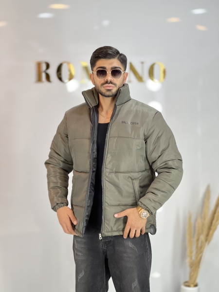 کاپشن پفی ضدآب balen سبز زیتونی