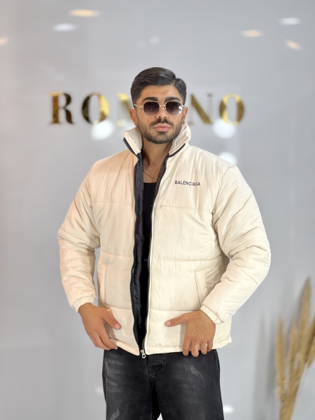 کاپشن پفی ضدآب Balen کرمی