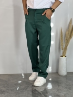 شلوار بگ فیت مازراتی سبز کله غازی