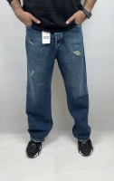 شلوار جین بگ استایل کد 174 پارچه ترک VIP گرم بالا