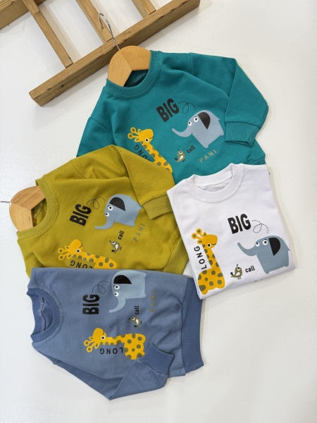 بلوز تک طرح فیل وزرافه