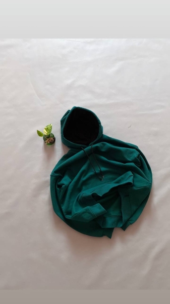 هودی سه نخ پنبه داخل کرک گرم بالا