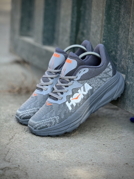 کتونی هوکا رانینگ طوسی تمام