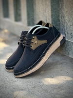 کفش مردانه Cat بندی مشکی زیتونی