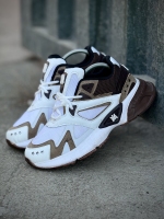 کتونی امیری جدید سفید قهوه ای