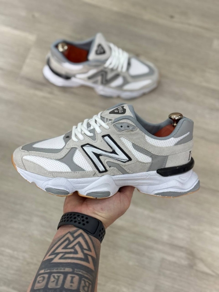 کتونی اسپرت نیوبالانس 9060 طوسی سفید