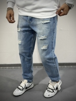 شلوار مام فیت (سنگشور شده )