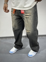 شلوار بگ پارچه خارجی ( سنگشور شده )