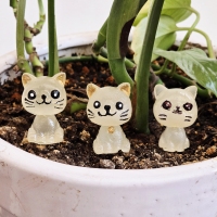 دکوری گربه شب تاب پک 4 عددی