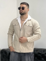 کت کتان داخل تدی Max کِرِم خاکی