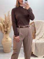 بلوز کبریتی یقه ایستاده