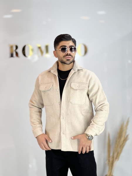 پیراهن فوتر ضخیم Shoraka کرمی