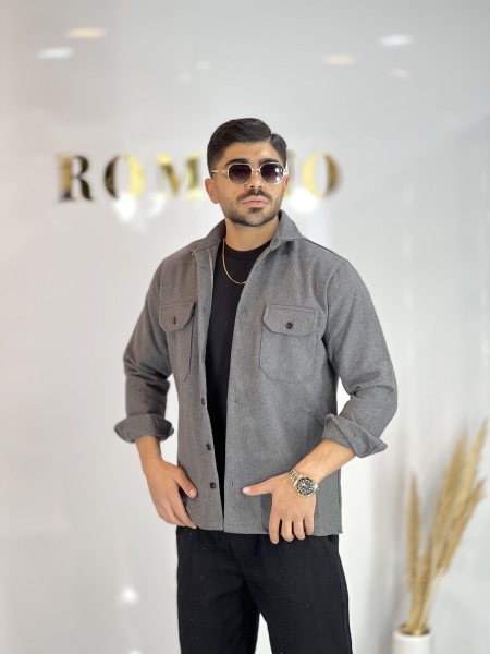 پیراهن فوتر ضخیم Shoraka طوسی