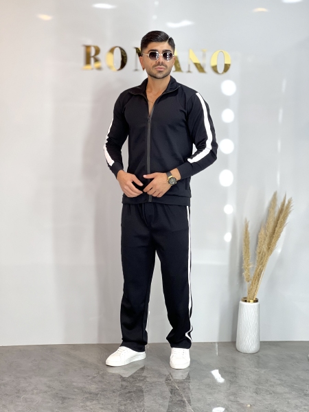 ست سویشرت شلوار غواصی Mos مشکی