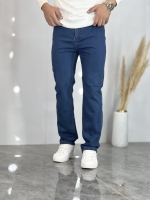 شلوار راسته جین Zara آبی سبز کد 2188