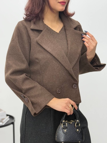 کت فوتر آستین پیل2دکمه