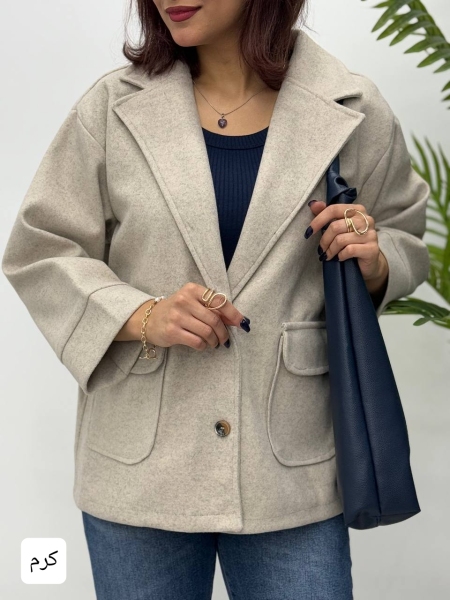 پالتو فوتر 2دکمه