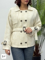 کت کوتاه8دکمه فوتر کنفی