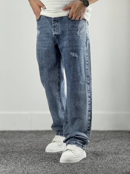 نیم بگ جین آبی رادو کد 842