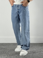 نیم بگ جین آبی روشن کد 866