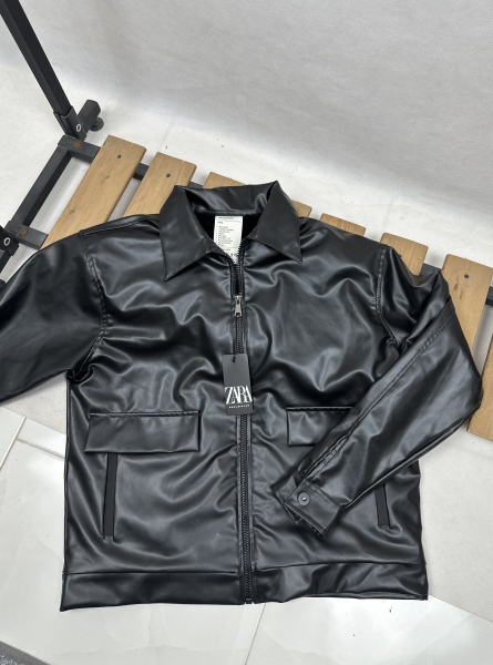 جکت چرم داخل تدی باکسی گرم بالا