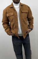 کت پارچه فوتر گرم بالا دوجیب