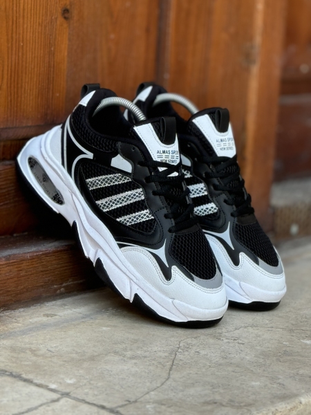 کتونی اسپرت دایموند مشکی طوسی