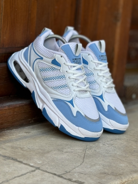 کتونی اسپرت دایموند سفید آبی