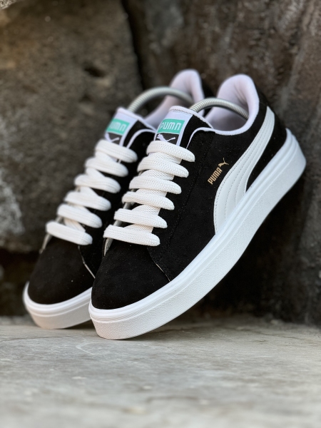 کتونی ونس پوما جدید مشکی سفید