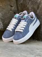 کتونی ونس پوما جدید آبی سفید