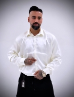 پیراهن ساتن پارچه خارجی نباتی