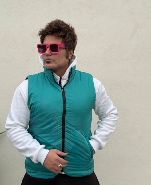 پافر مدل ساده فیروزه ای