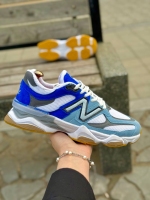 کتونی اسپرت NB 9060 آبی سفید فیروزه ای